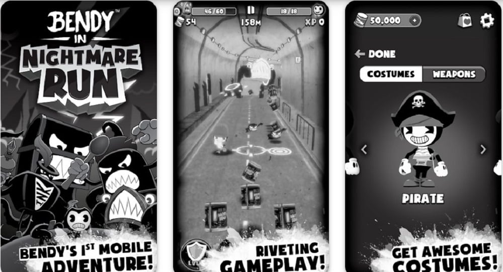 Bendy in Nightmare Run apps from Google Play Store