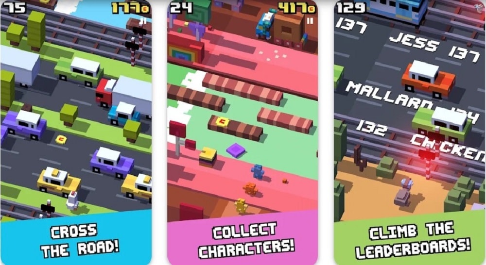 Crossy Road apps from Google Play Store