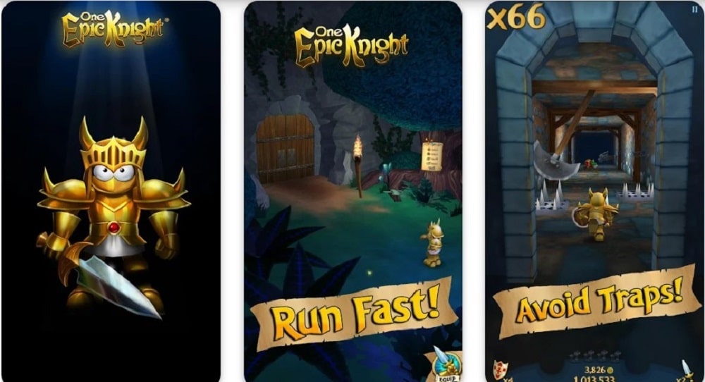 One Epic Knight apps from Google Play Store