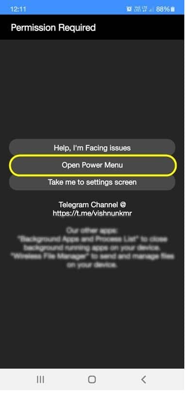 Software Power Button