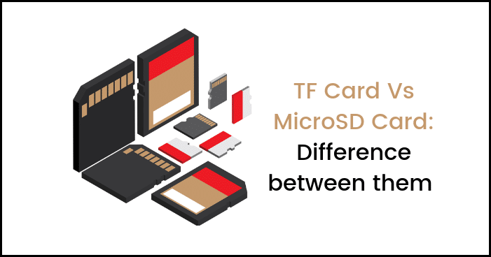 How to differentiate an SD card from a TF card