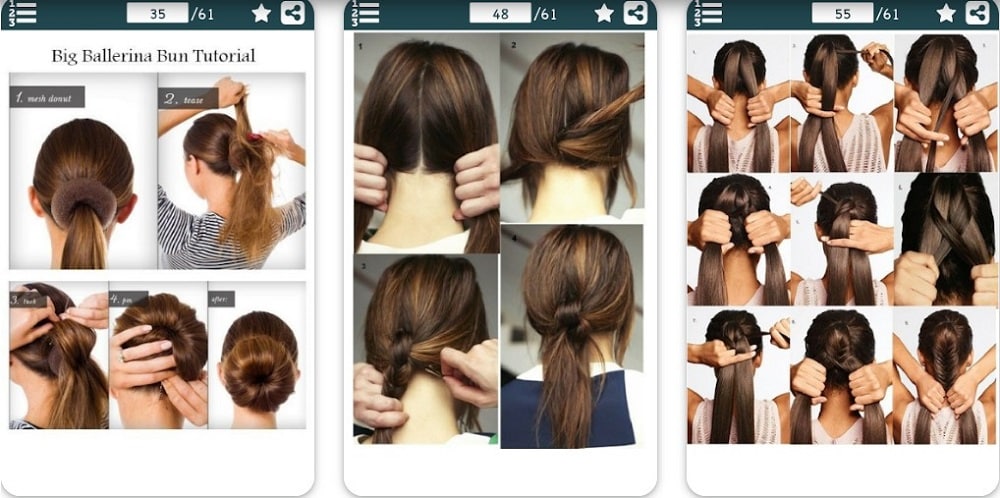 Cute Girls Hairstyles Apps