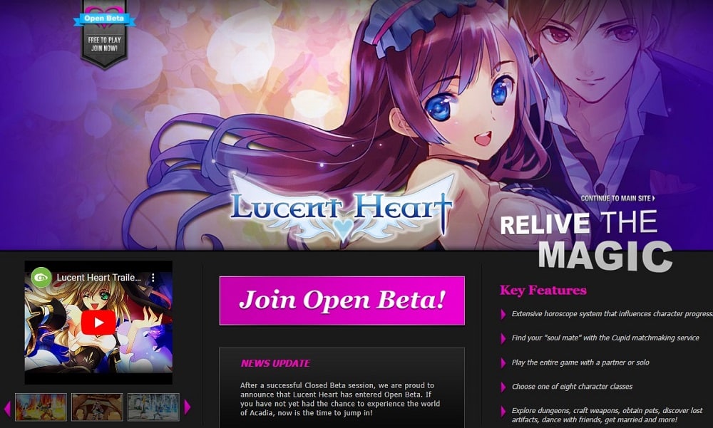 Lucent Heart Online Chat Games