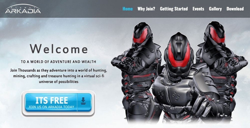 Planet Arkadia Online Chat Games