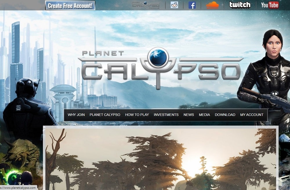 Planet Calypso Online Chat Games