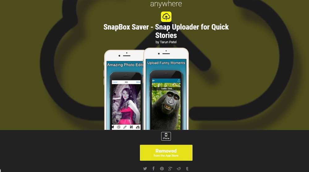 SnapBox Saver Apps