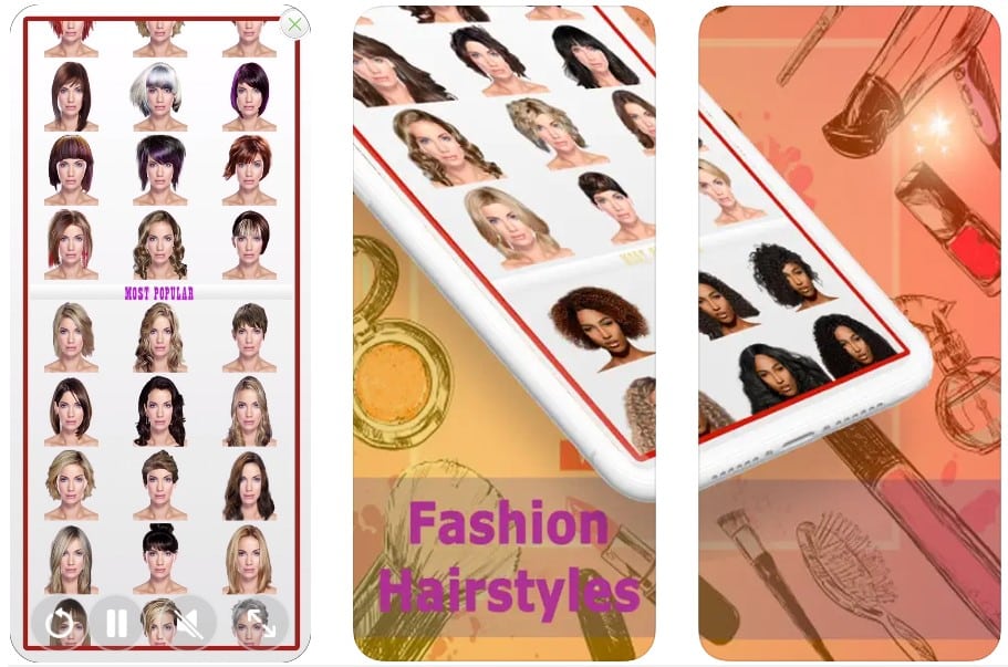 Your Woman Hairstyle Try On Apps