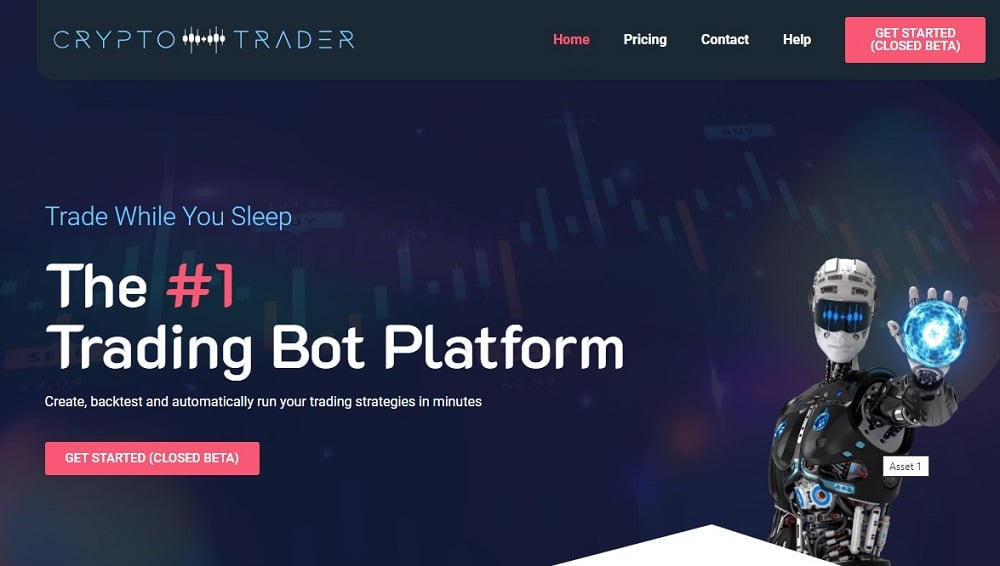 CryptoTrader Free Crypto Trading Bot overview