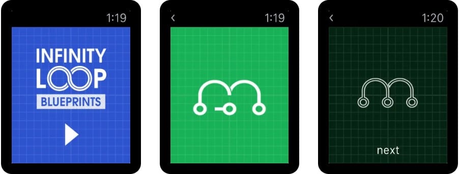Infinity Loop- Blueprints on Apple Watch
