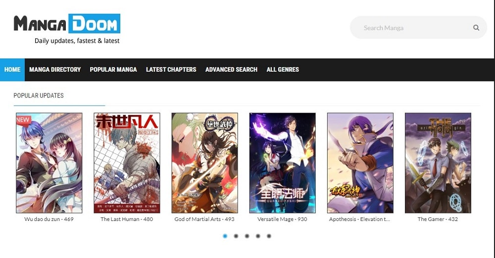 Mngdoom Free Manga Sites