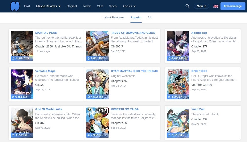 Niadd Free Manga Sites