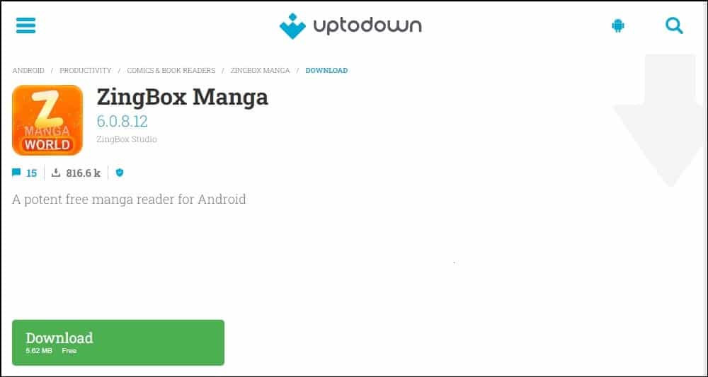 Zingbox Free Manga Sites