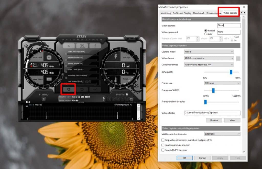 How to use MSI Afterburner Changing Fan Speed DowneLink