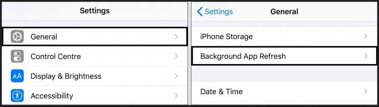 Allow Background Data Usage for Twitter