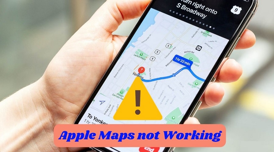 Apple Maps not Working