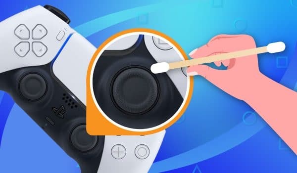 Cleaning your PS5 controller
