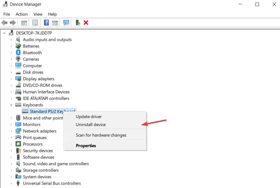 Click Update Driver Software