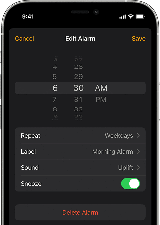 Delete and Remake Your Alarm