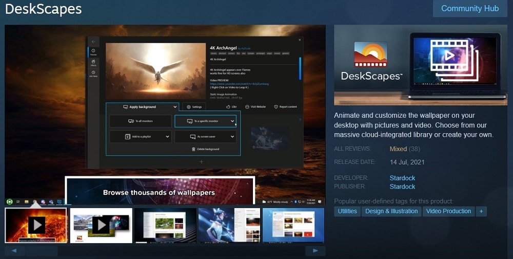 DeskScapes overview