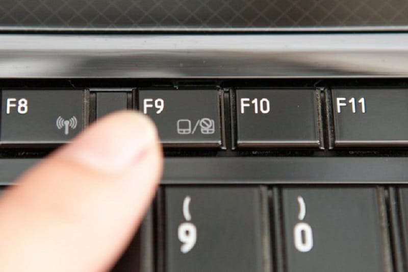 Ensure the touchpad isn’t disabled by a Function Key