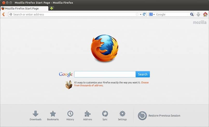 Firefox boot