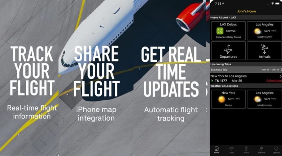 Flight Tracking App