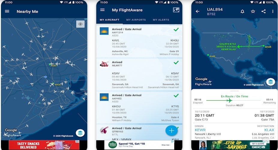 FlightAware Flight Tracker overview