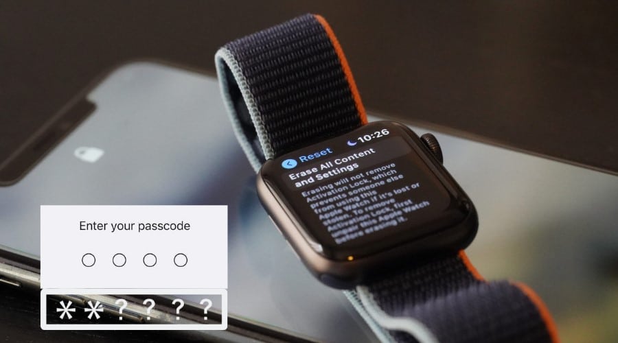 Forgot Apple Watch Passcode