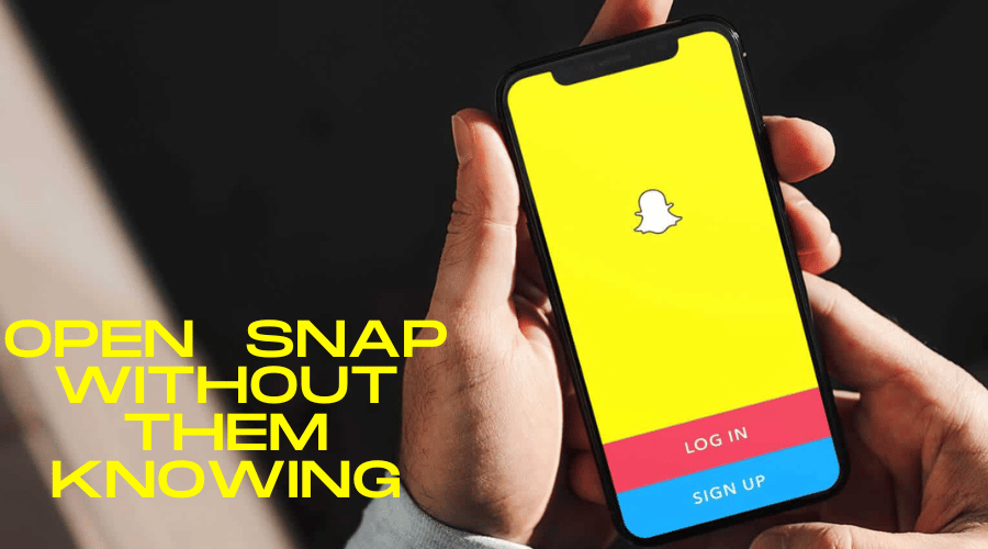 How to Open a Snap Without Them Knowing
