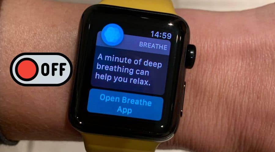 How to Turn Off Breathe Reminders on Apple Watch