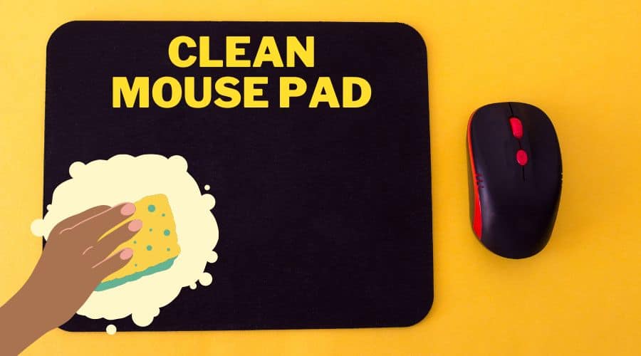 How to clean a mouse pad