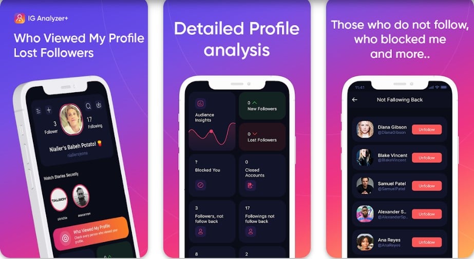 IG Analyzer Followers Analysis from Google Play store