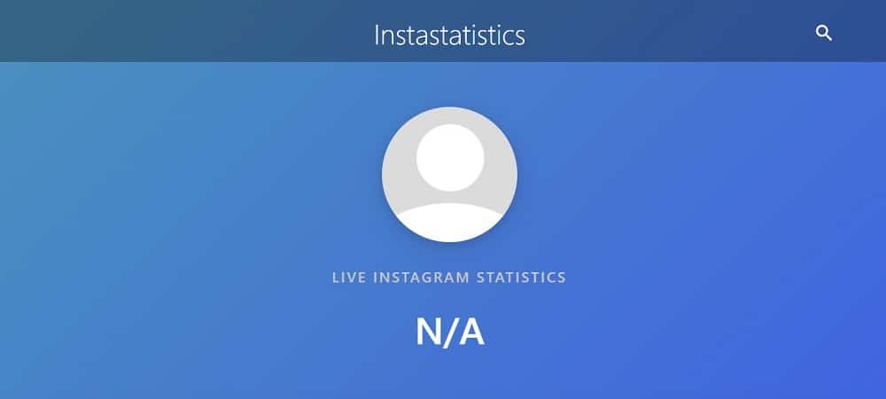 Insta statistics overview