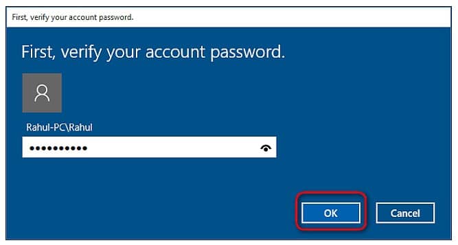 Last Four Digits of your phone number and then press Enter