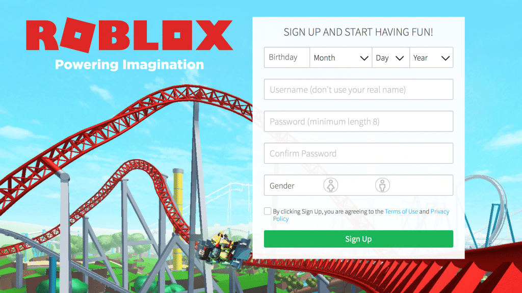 Log in old Roblox account