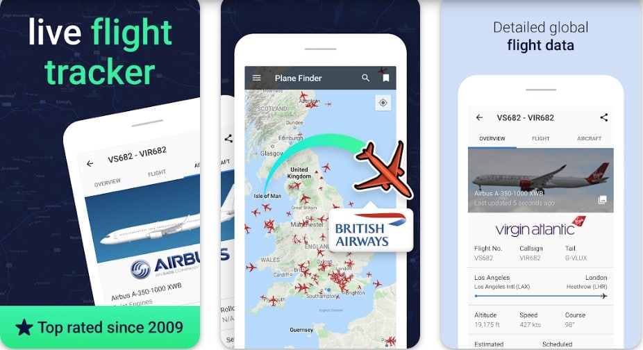 Plane Finder overview