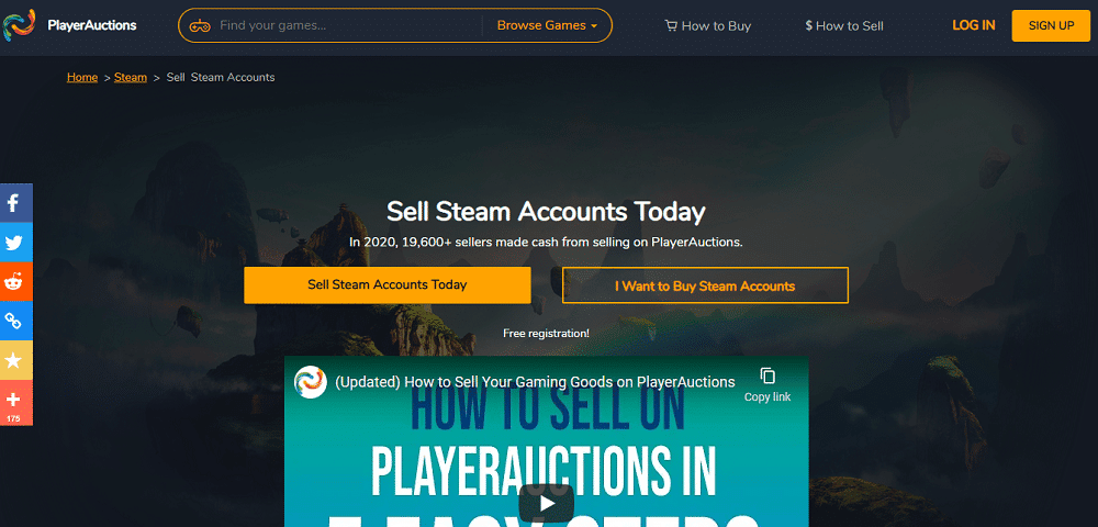 Player auctions Overview