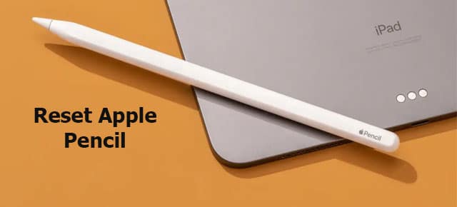 Reboot Apple Pencil