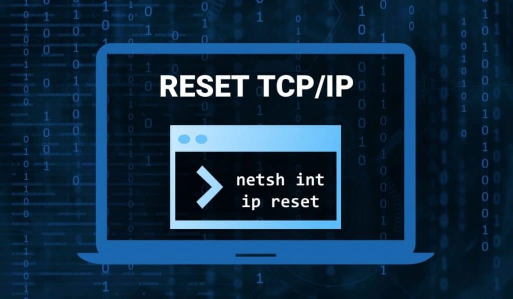 Reset the TCP IP stack