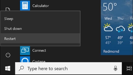 Restart Your Computer
