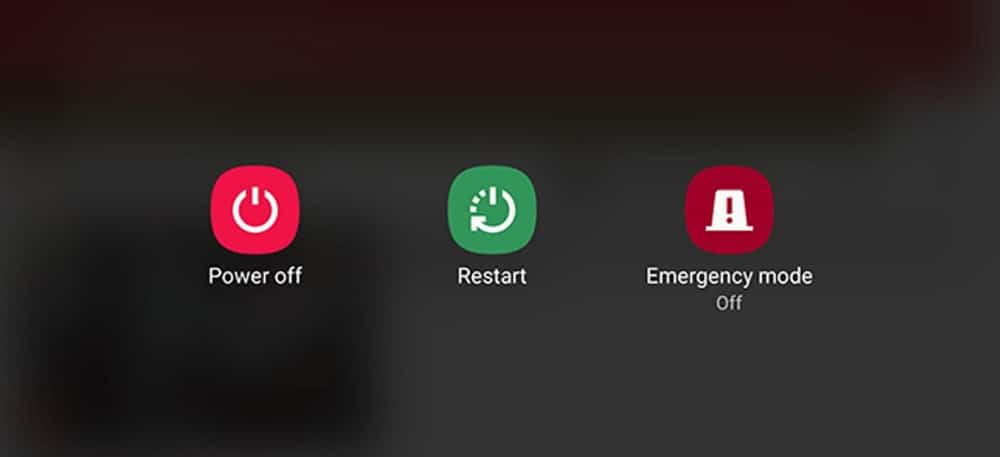Restart your device