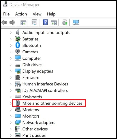 Select mice