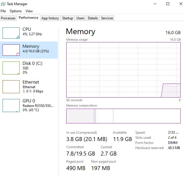 Task Manager windows displayed