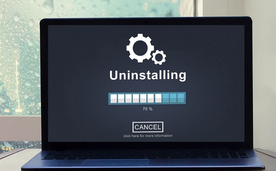Uninstalling and reinstalling the third-party program
