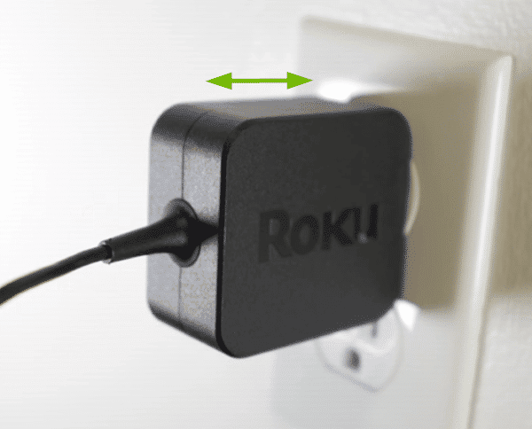 Unplug Power from Roku
