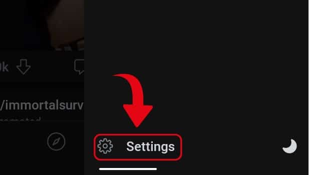 User Settings Reddit
