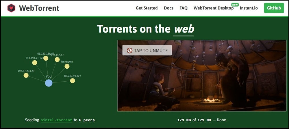 Webtorrent Overview