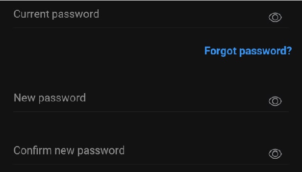 current new password on Reddit