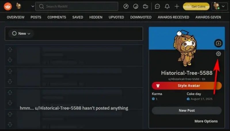 reddif Display name' option