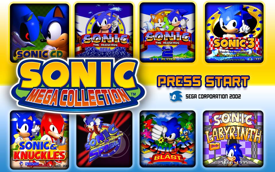 sonic mega collection